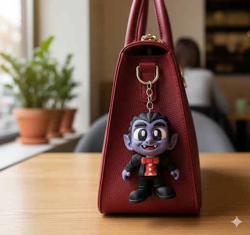 articulated Vampire keychain