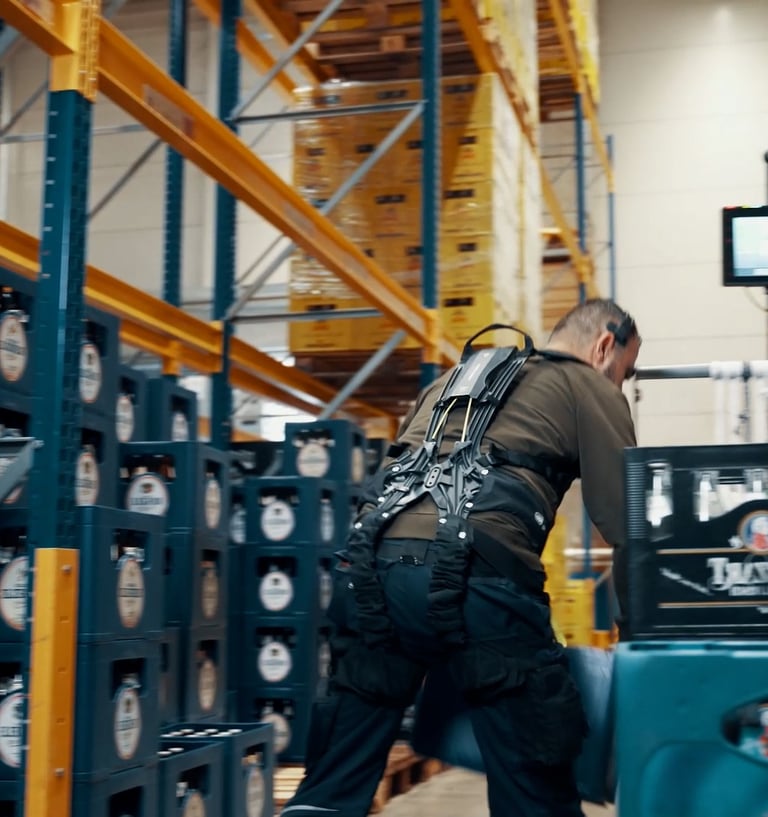 Egzoskeletai logistikoje