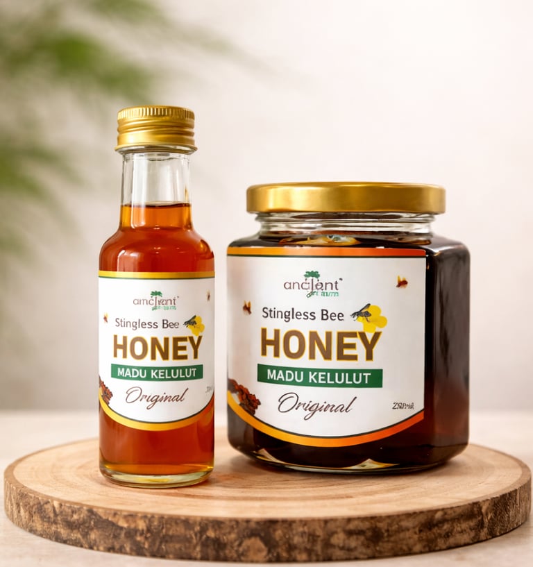 stingless bee honey kelulut honey malaysia ancient gift farm