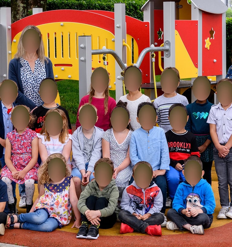 Photo de classe maternelle