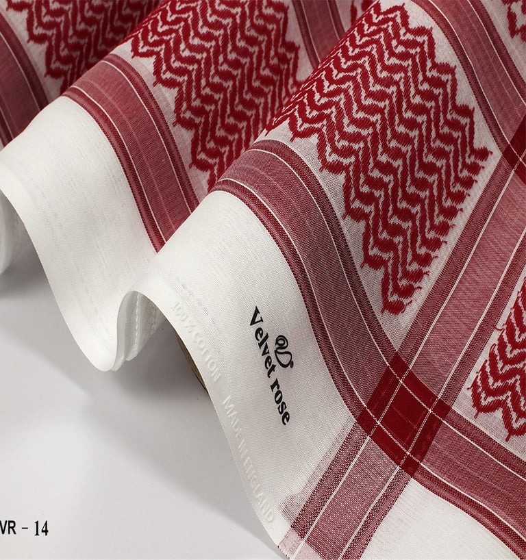 تصوير منتجات أشمغة رجالية سعودية احترافية: خدمات للمتاجر الإلكترونية في الرياض