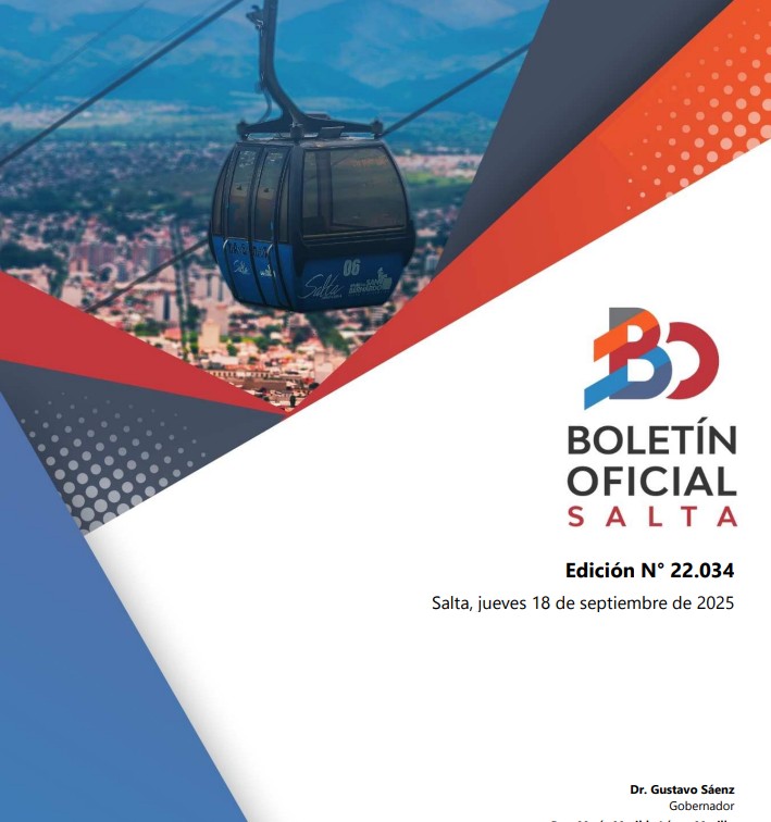 boletín oficial Salta
