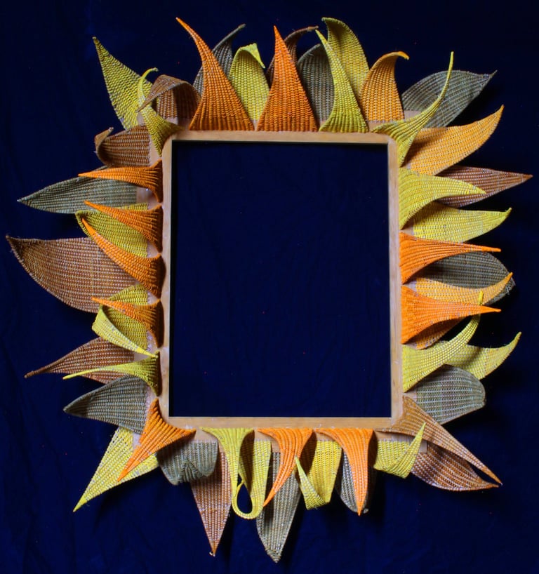 Cempasuchil, 2025, pine, cane, reed