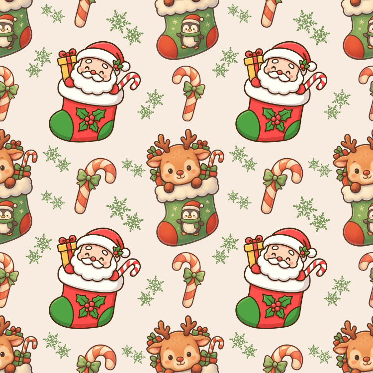 a christmas seamless pattern of a santa claus claus claus claus claus claus claus claus