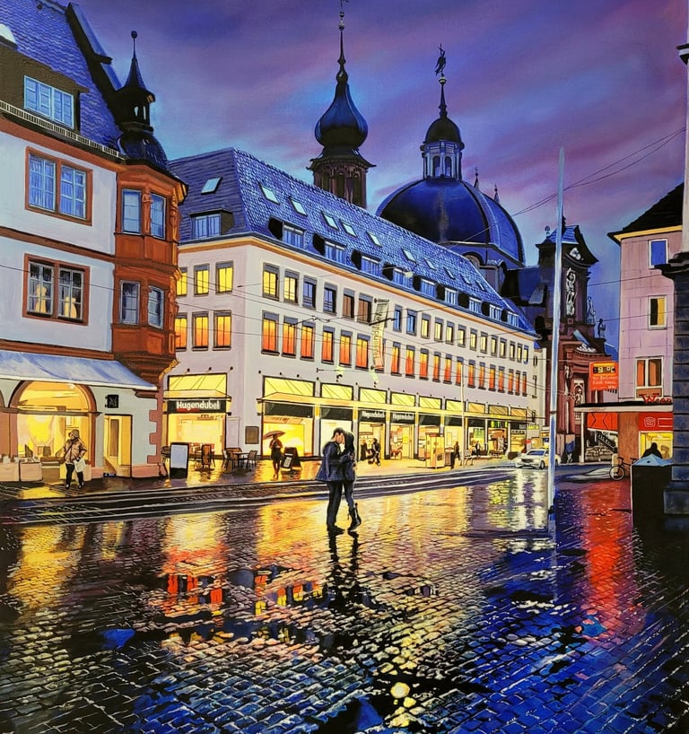 Álvaro Fernández Sáez Unser erstes Treffen Hugendubel Würzburg