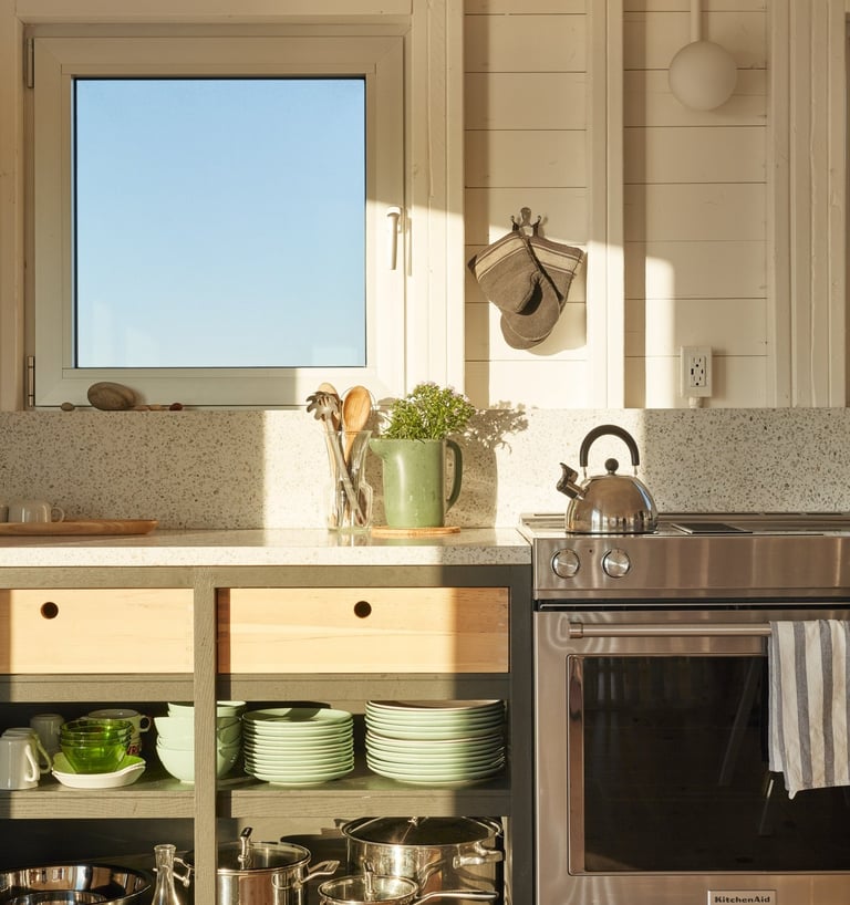 Fully equipped Kitchen at Les Rochers