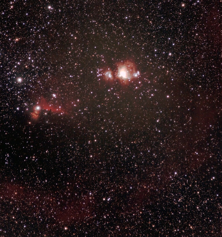 a star - spangled image of a star - spangled galaxy