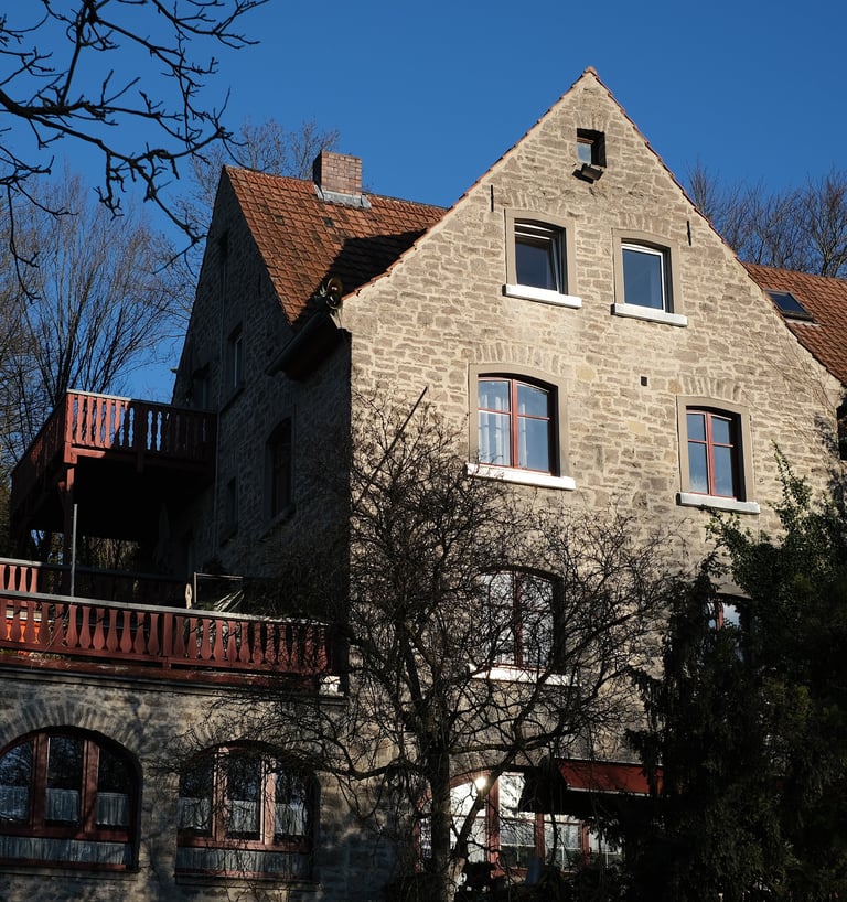 Die Drachenburg in Marktbreit/Main nahe Würzburg