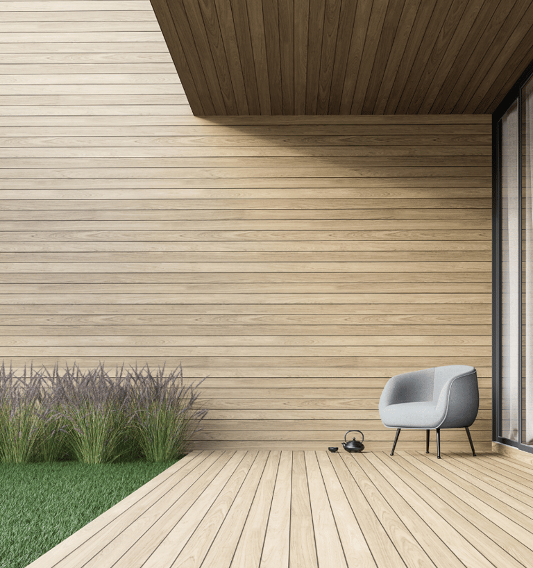 terrasse et bardage en bois