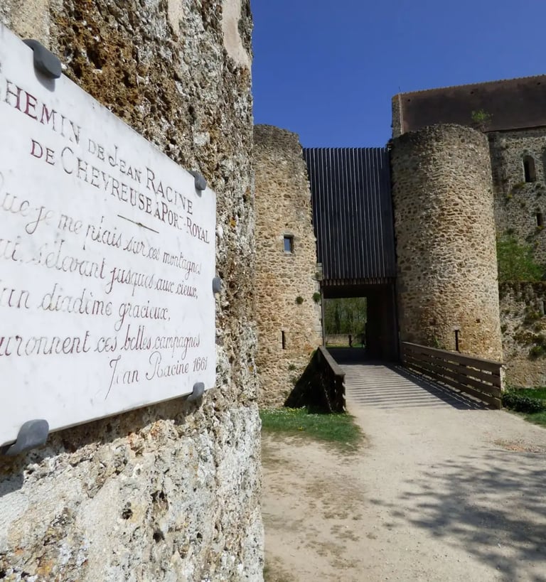 Chateau de la Madeleine à Chevreuse