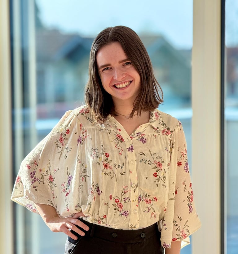 Foto von Audrey Räss als Immobilienmaklerin