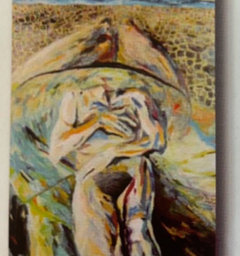 Iris Devote LITTARDI © - "Adam et Eve III" 2009 - huile sur toile