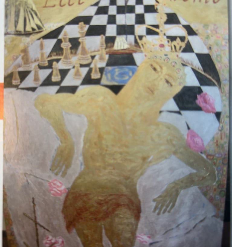 Iris Devote LITTARDI © - "Ecce Homo" 2009 - huile sur toile