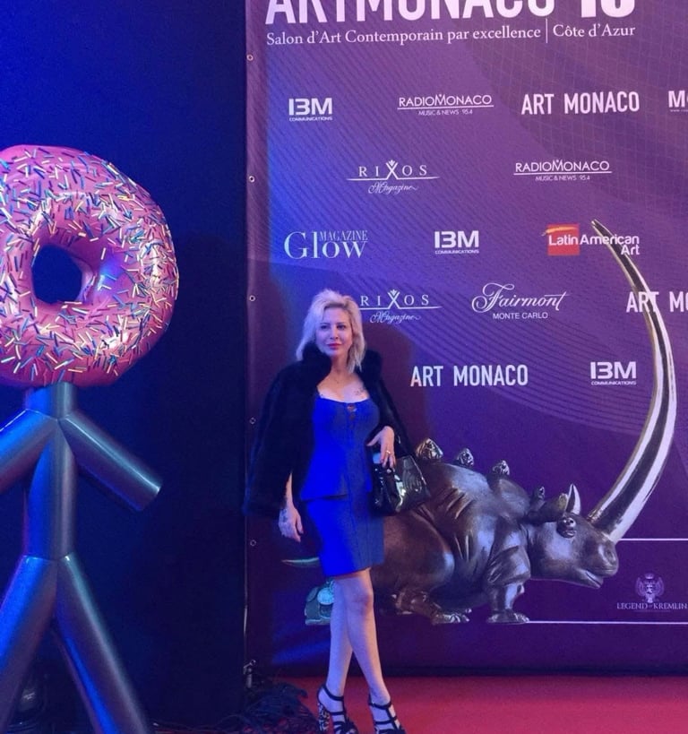 Iris Devote LITTARDI - Exposition a ART MONACO