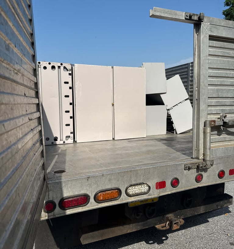 Hauling away trash for a move out clean in West Chester, PA