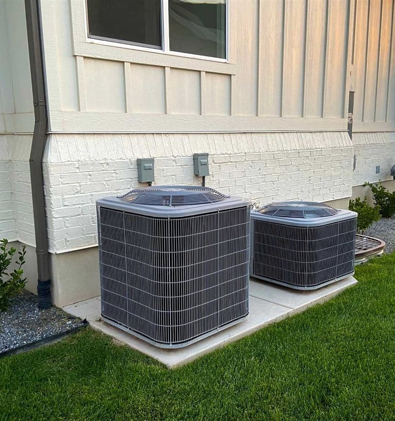 small AC installation