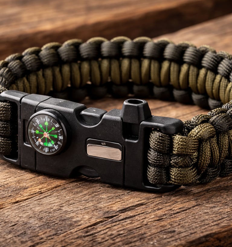 paracord-bracelet-with-compass-and-firestarter