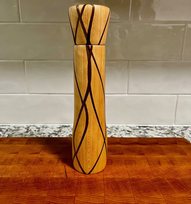 inlay pepper mill