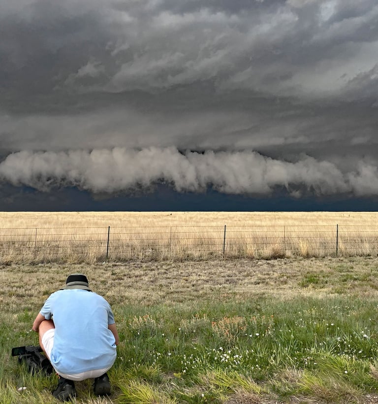 Experienced storm chasing tour