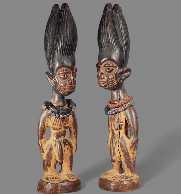 ibeji master of the vanished chins maitre des mentons fuyants ibedji laurits sunde