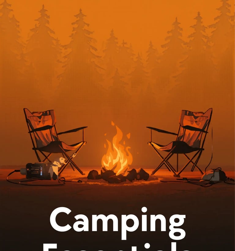 Camping essentials recommendations from Horacio & Visconti