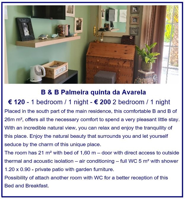 quinta da Avarela Bernard R L Delétrée locations touristiques au Portugal