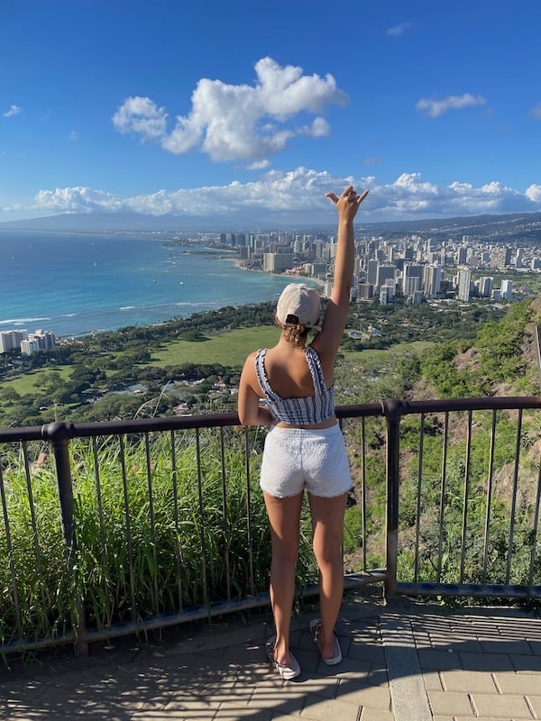 Diamond Head Hike Honolulu O'ahu Hawai'I