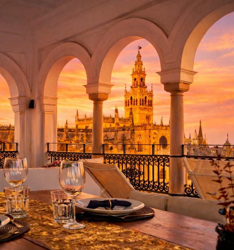 Cena privada en Sevilla