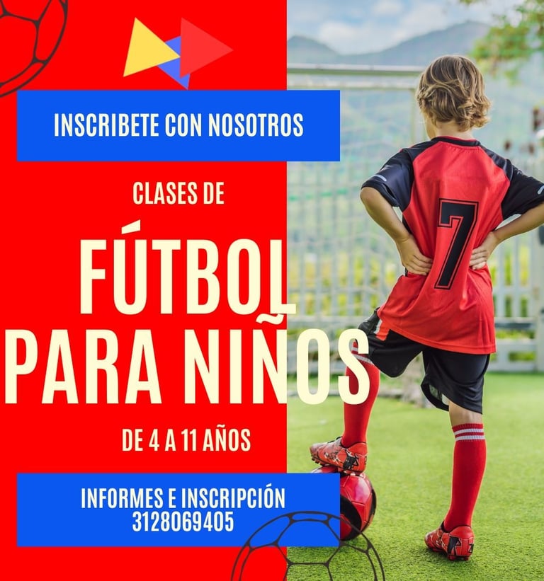 Clases de futbol para niños y adultos