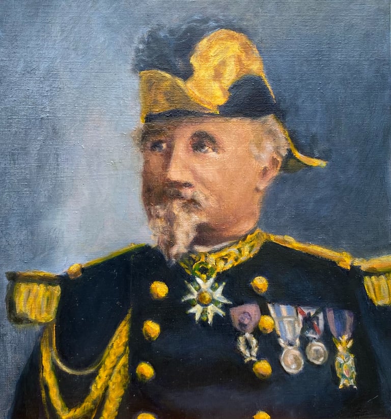 Sybille Ingold portraitiste - Le général