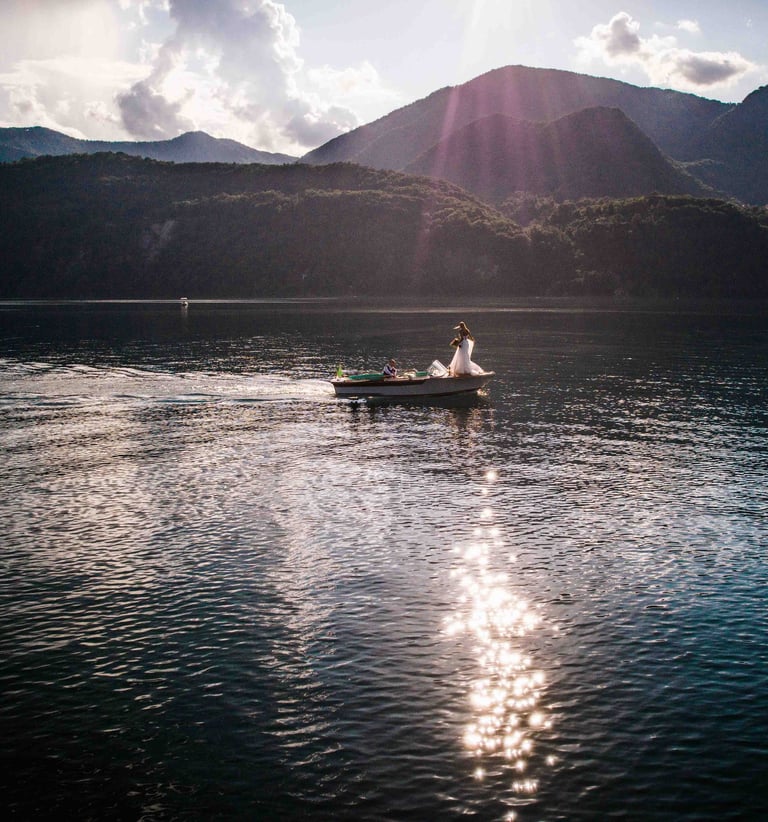 wedding on Lake Orta