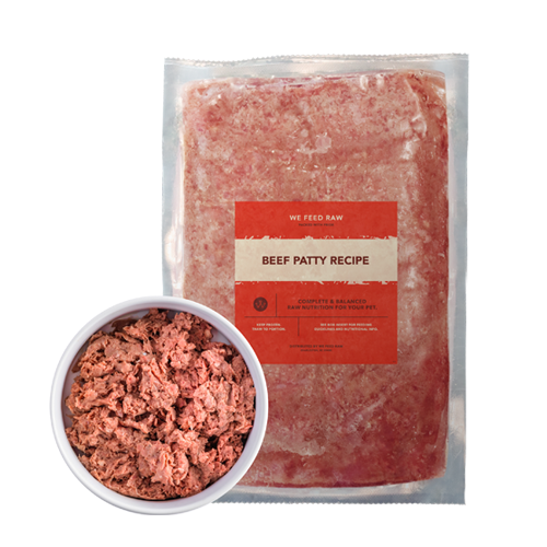 We Feed Raw - Beef Formula dog food