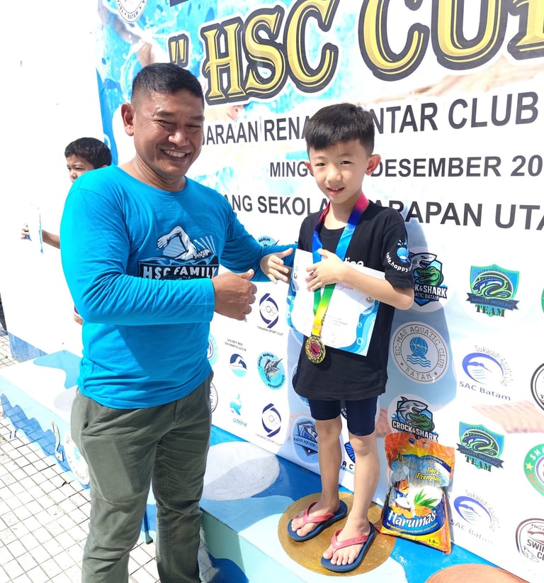 Sekolah Harapan Utama (HU), HSC CUP 2025, Kejuaraan Renang Antar Club Sekota Batam