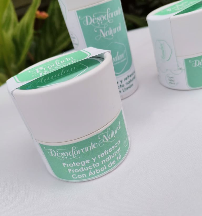 Desodorante natural - anudan jabones artesanales 