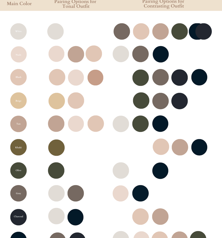a color scheme of a color scheme of a color scheme of different colors