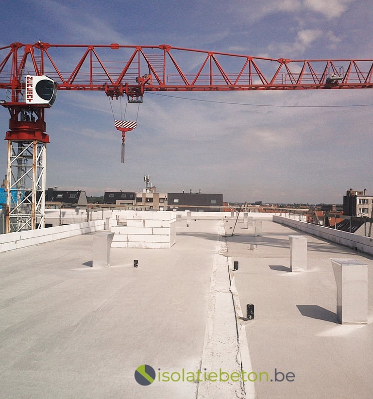 Hellingsbeton, schuimbeton nieuwbouw