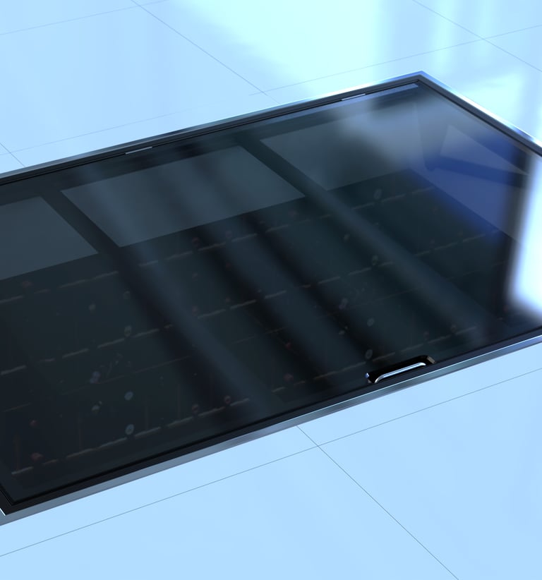 floor glass door design