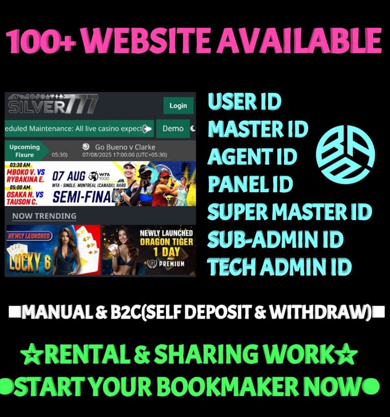 Silver777 Betting ID: भारत का नंबर 1 भरोसेमंद Master और Admin ID प्रोवाइडर – पूरी जानकारी