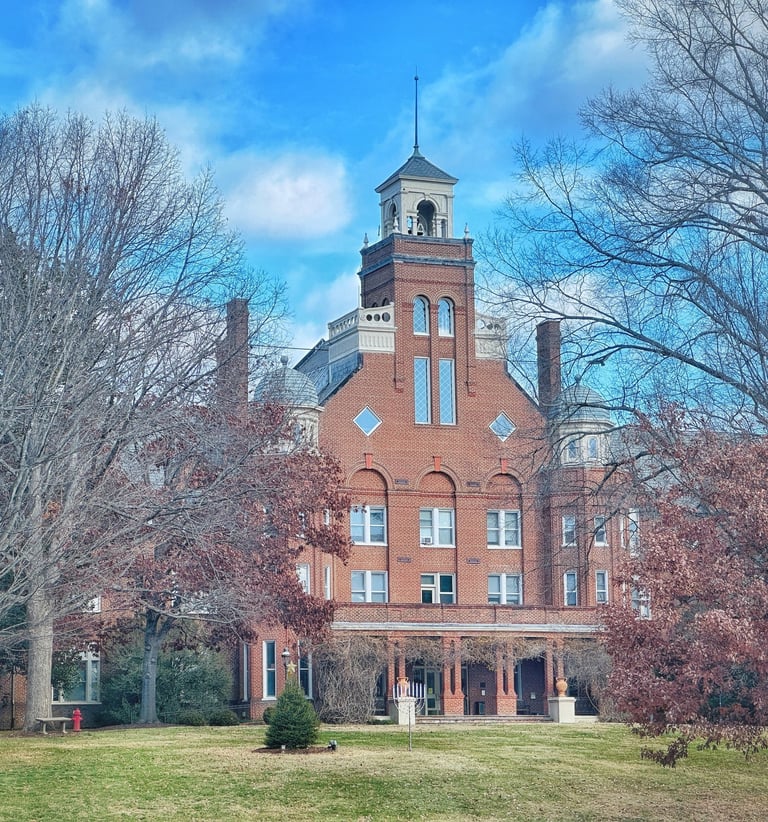 Main Hall of Randolph College, lynchburg va