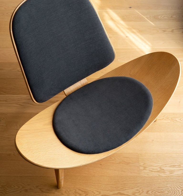 Vue d'en haut fauteuil cannois design et confort