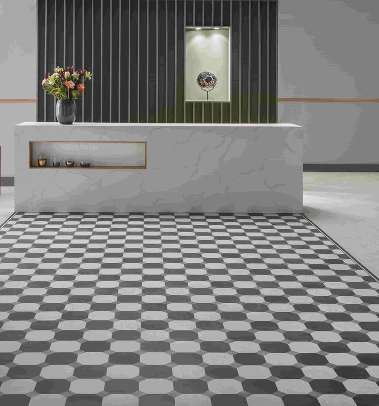 Vinilinės grindys komercijai