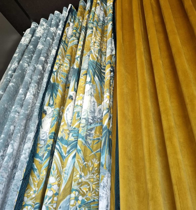 Margos užuolaidos pertvaros