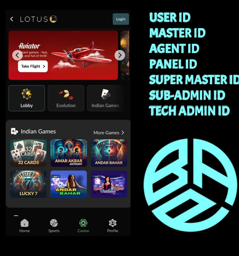 Lotus Book Master & Admin ID: भारत के No. 1 विश्वसनीय पैनल प्रोवाइडर के साथ अपना भविष्य सुरक्षित करे