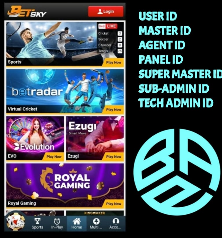 Betsky Betting ID: भारत का भरोसेमंद प्लेटफॉर्म - Master ID, Admin ID और शेयरिंग की पूरी जानकारी