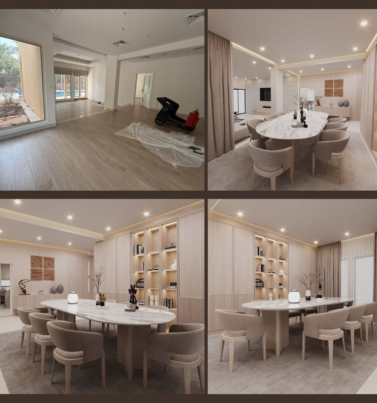 villa Renovation in dubai | M&A Interior Design