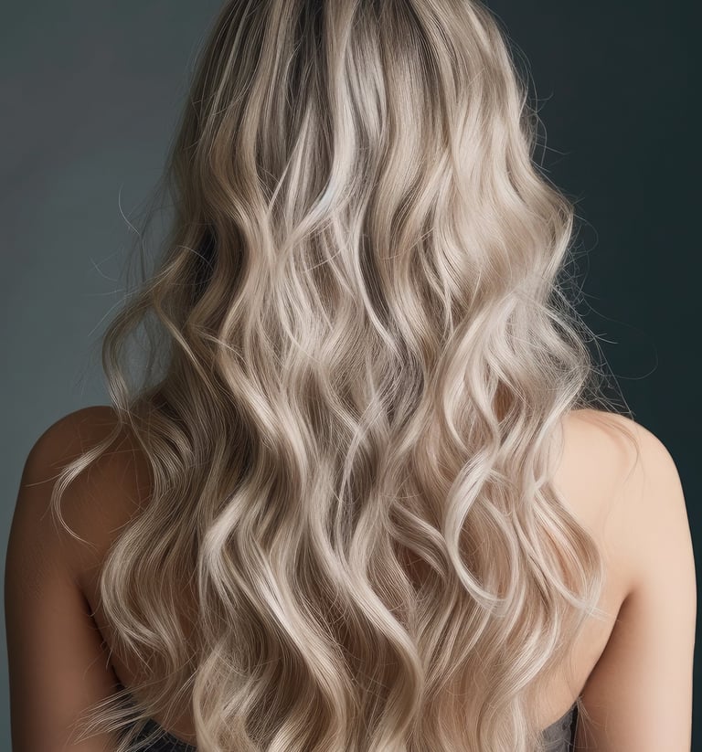 Beautiful Blonde extensions and color