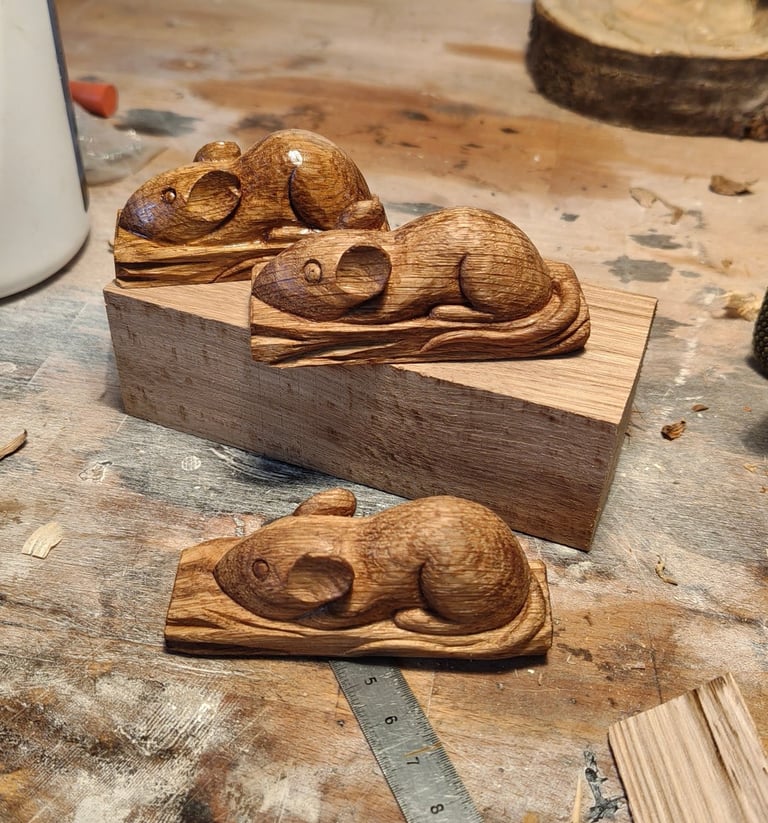 sculpture souris / aubin thiriat