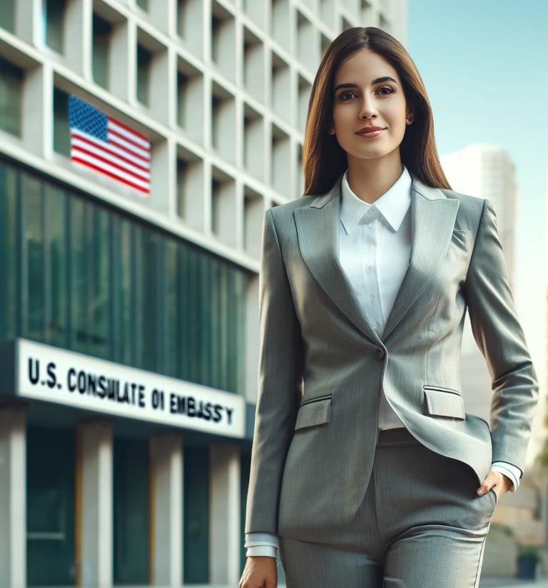 Caminho para a Entrevista de Visto Americano