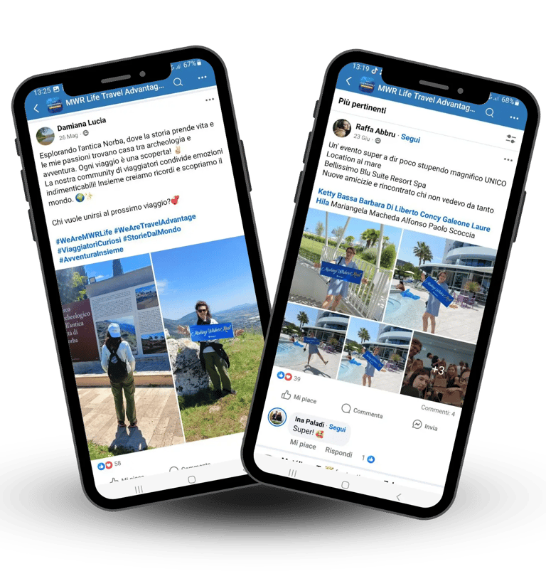 Testimonianze Mwr Life e Guadagnare Viaggiando