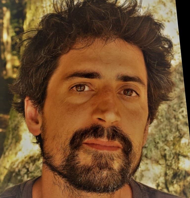 photo de Samuel Chazot, artiste plasticien, art et nature